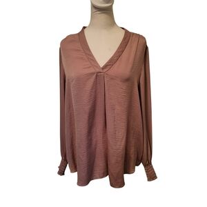 Alfani Blouse Pink sz L